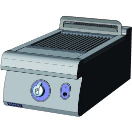 Opt. 700: Barbecue lg 400 Dessus (Gaz)